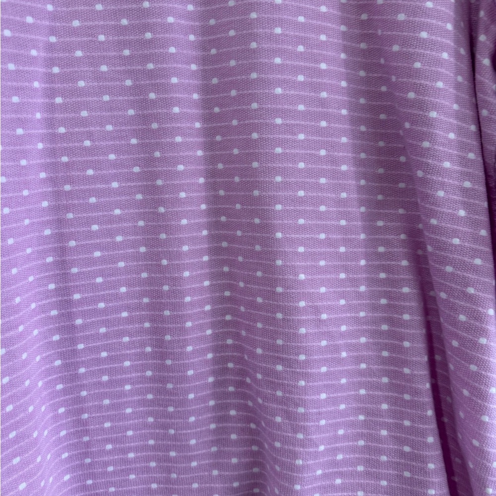 Lavender Pink Polka Dot Long Sleeve Top - Picture 3 of 7